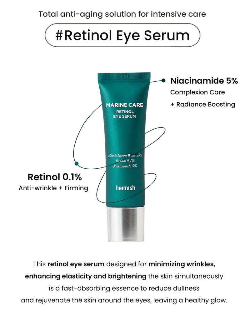 Heimish Marine Care Retinol Eye Serum