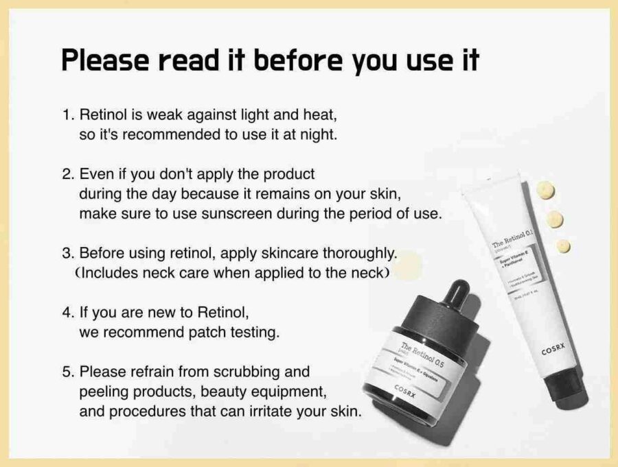 COSRX The Retinol 0.1 Cream