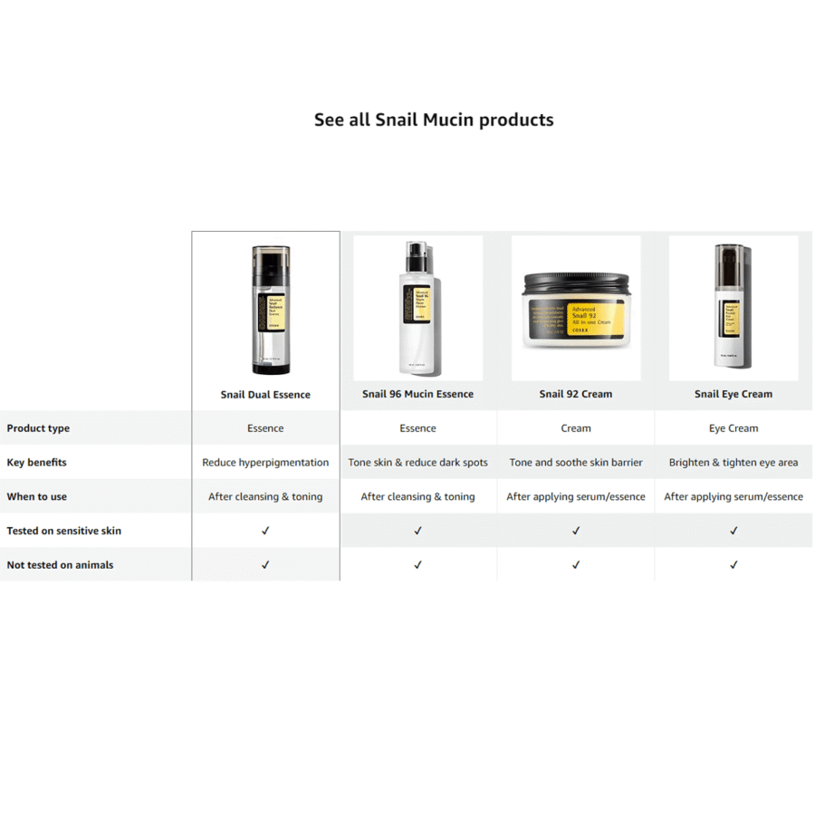 COSRX Advanced Snail Radiance Dual Essence