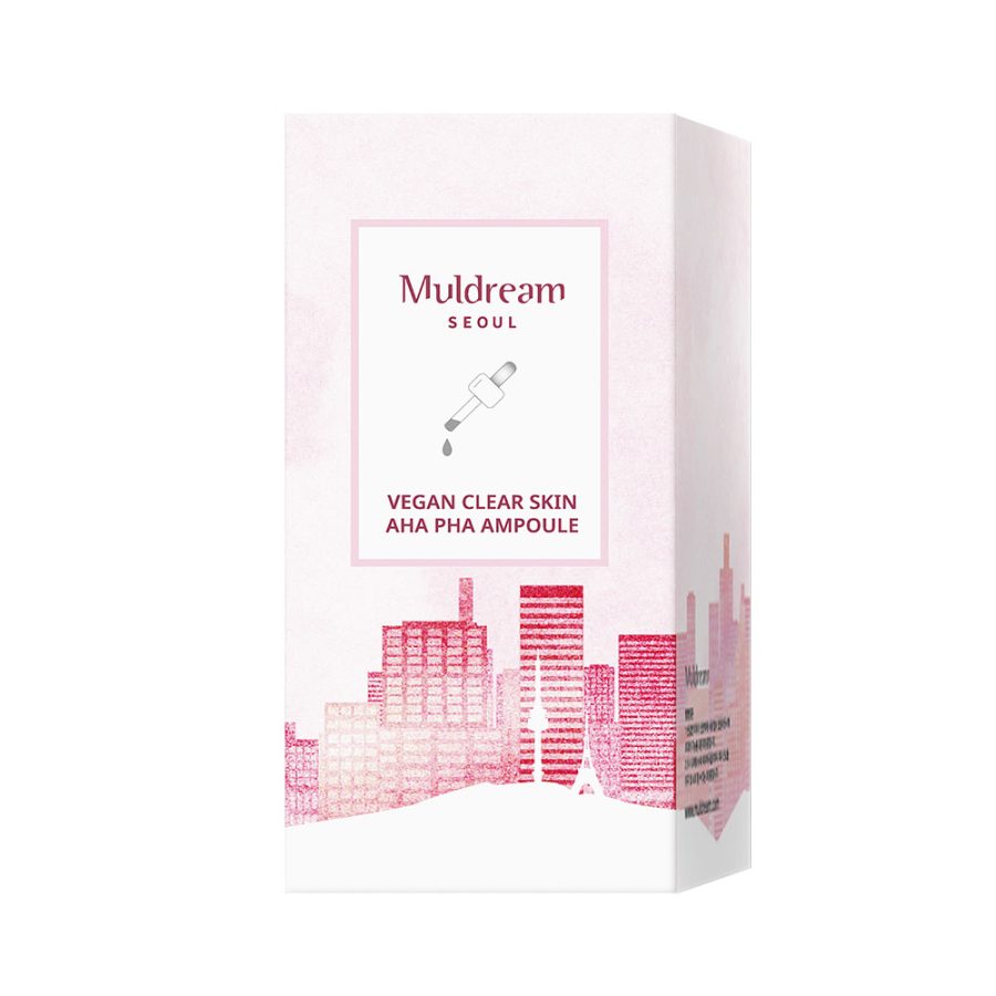 Muldream Vegan Clear Skin AHA PHA Ampoule 55ml