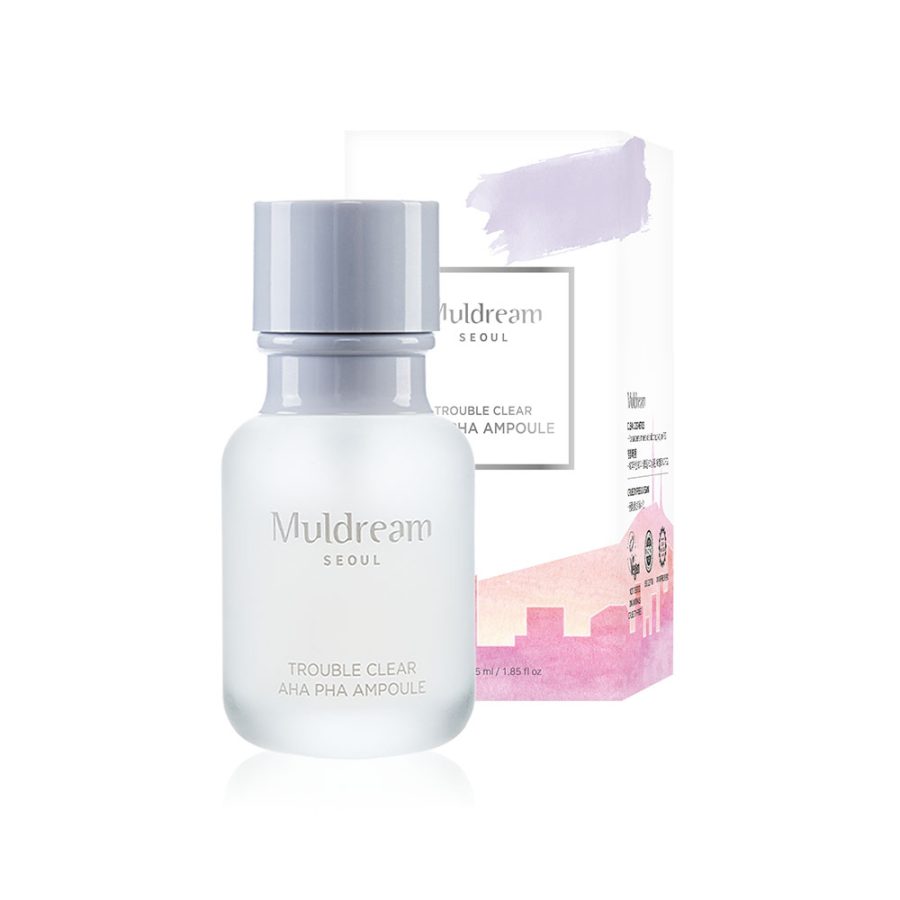 Muldream trouble clear AHA PHA ampoule 55ml
