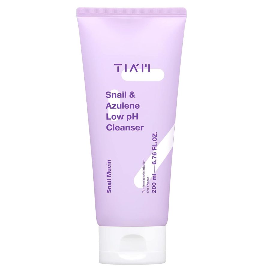 TIAM Snail & Azulene Low pH Cleanser 200ml
