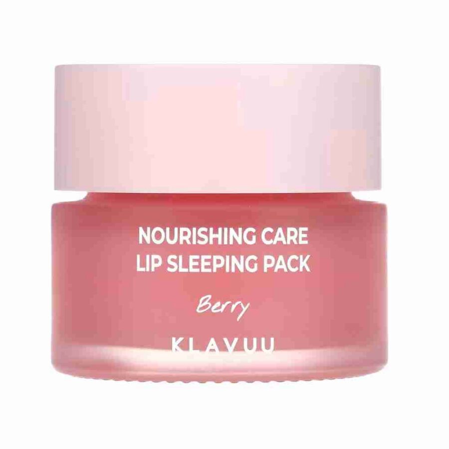 KLAVUU Nourishing Care Lip Sleeping Pack Berry