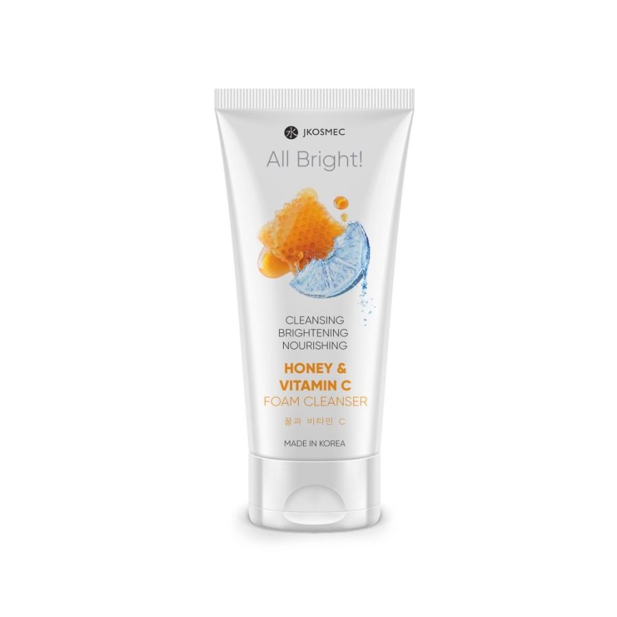 JKosmec All Bright Honey and Vitamin C Foam Cleanser 180ml