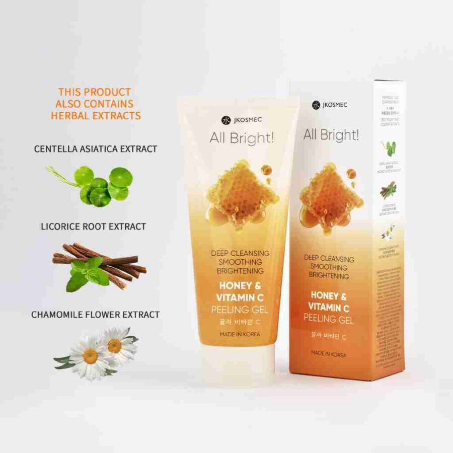 JKosmec All Bright Honey and Vitamin C Peeling Gel