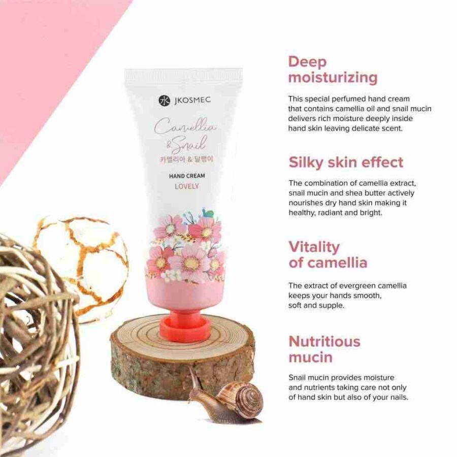 JKosmec Camellia and Snail Hand Cream