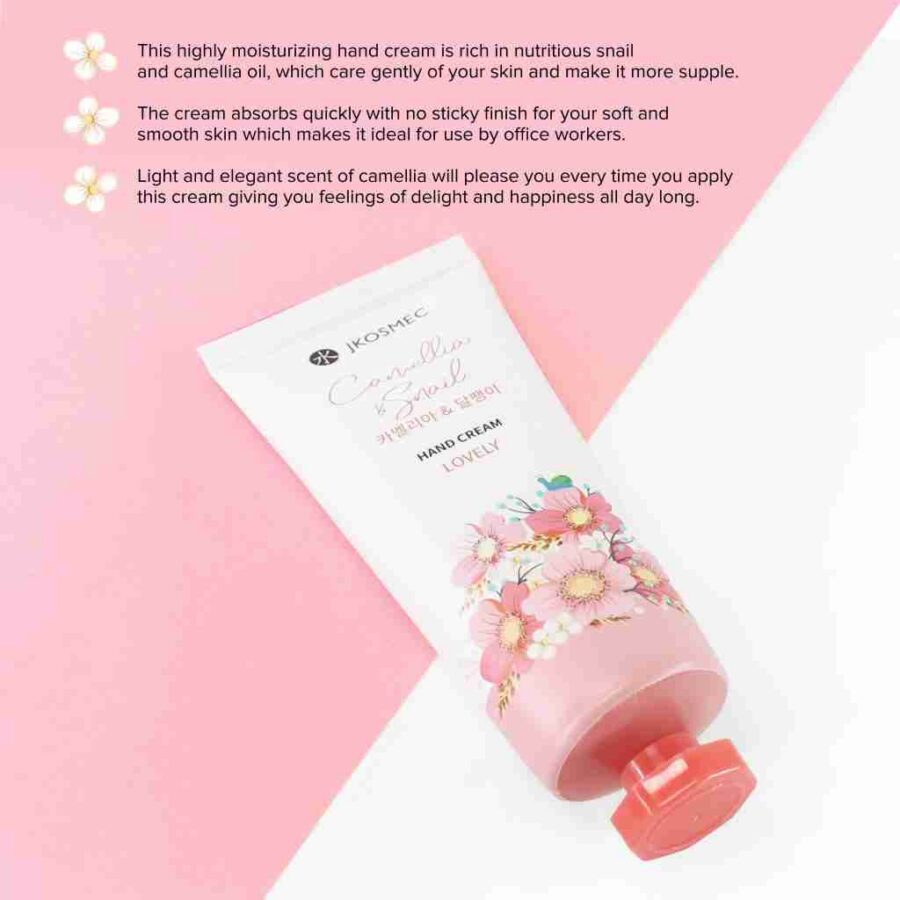 JKosmec Camellia and Snail Hand Cream