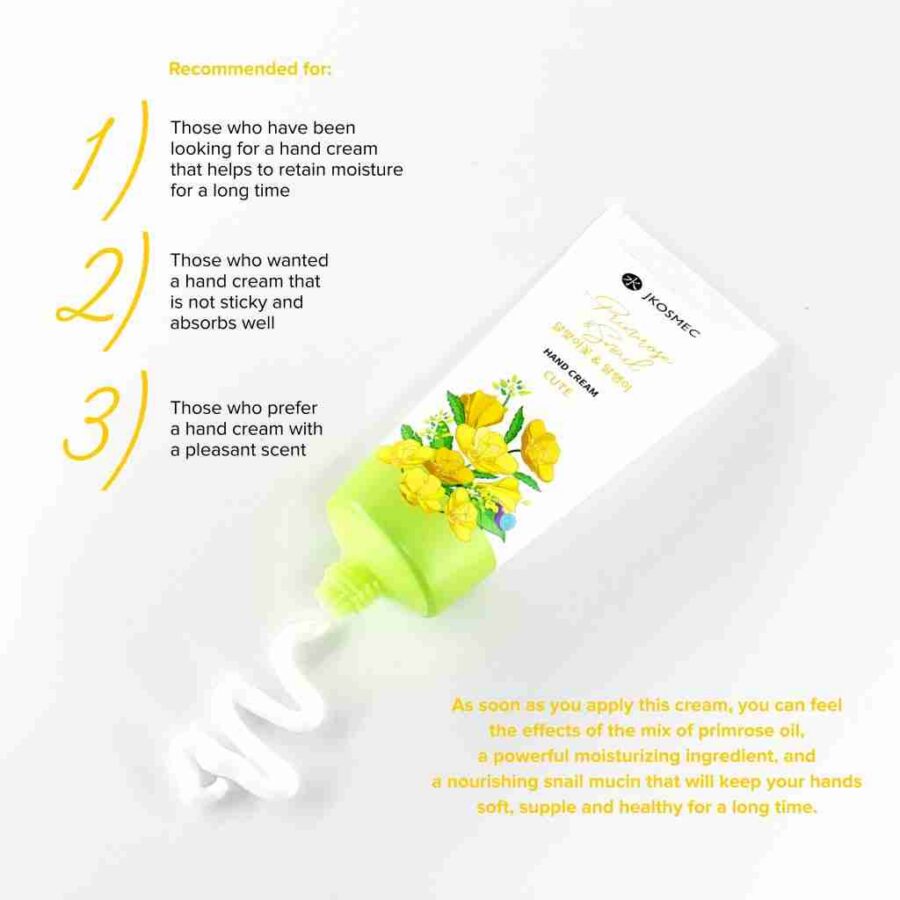 JKosmec Primrose and Snail Hand Cream