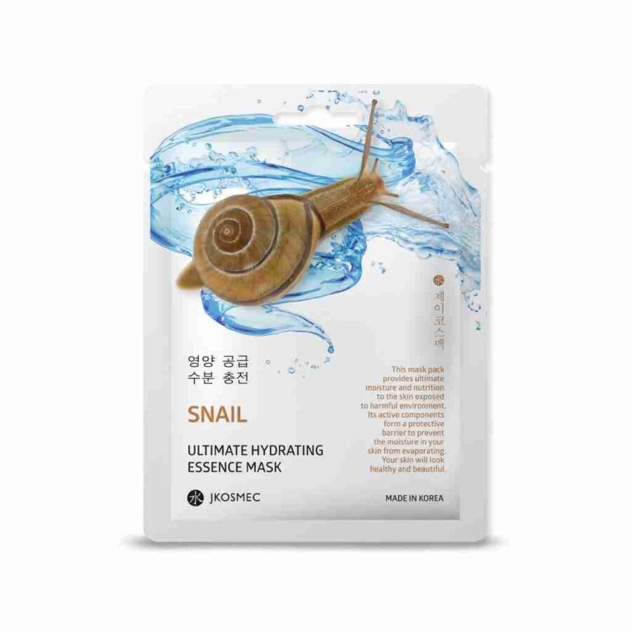 JKosmec Snail Ultimate Hydrating Mask Pack – Schneckenextrakt-Feuchtigkeitsmaske