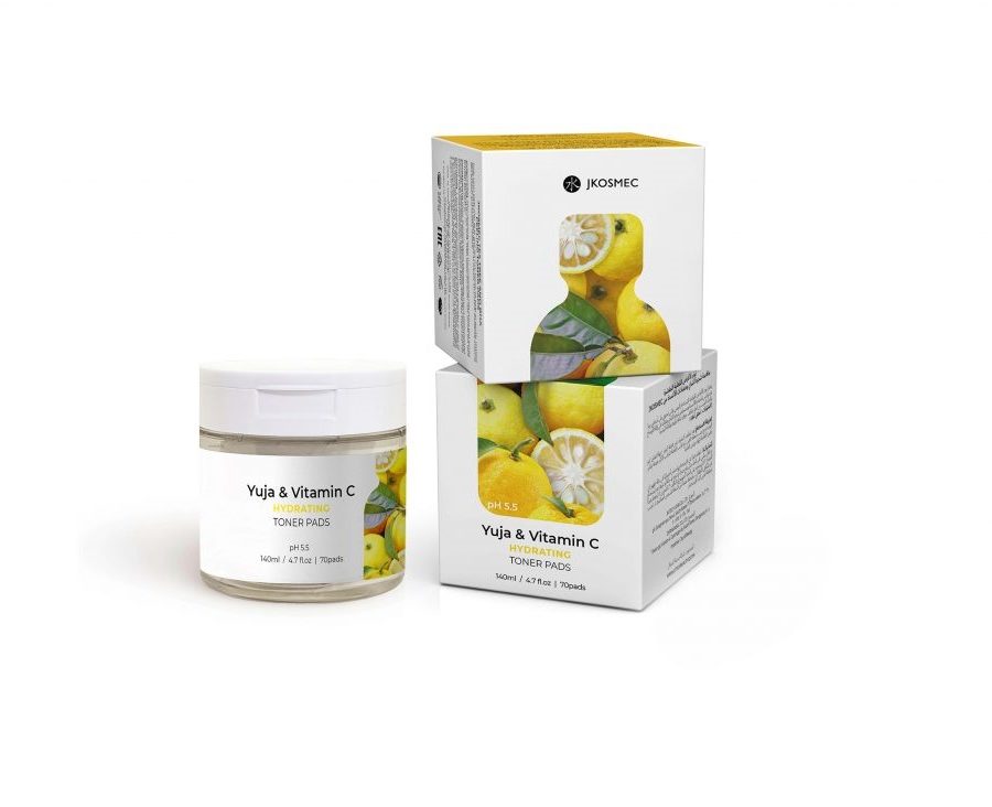 JKosmec Yuja and Vitamin C Hydrating Toner Pads