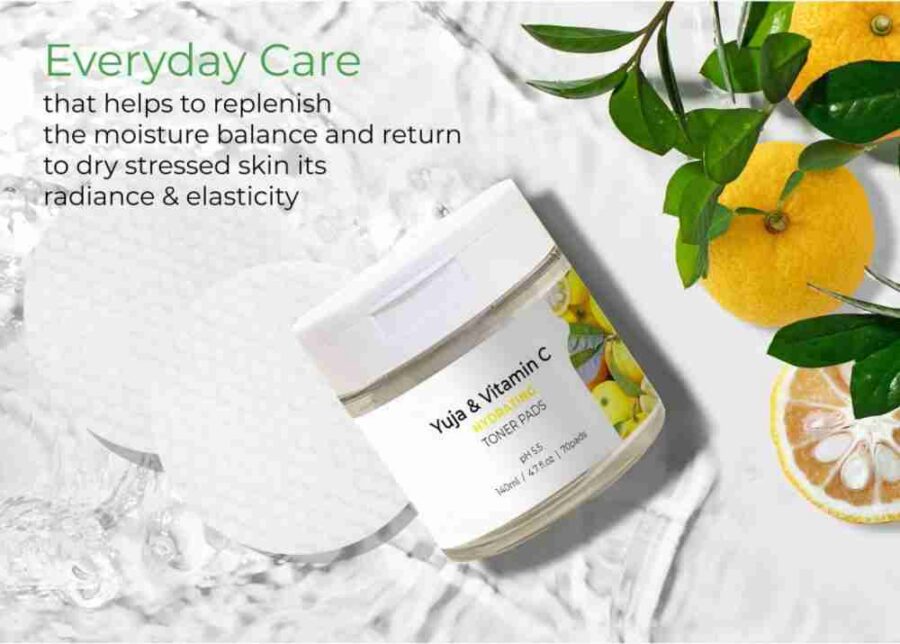 JKosmec Yuja and Vitamin C Hydrating Toner Pads