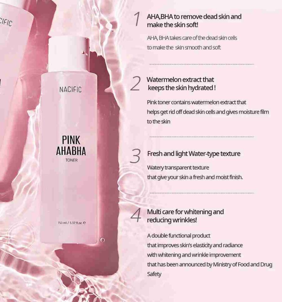 Nacific Pink AHABHA Toner
