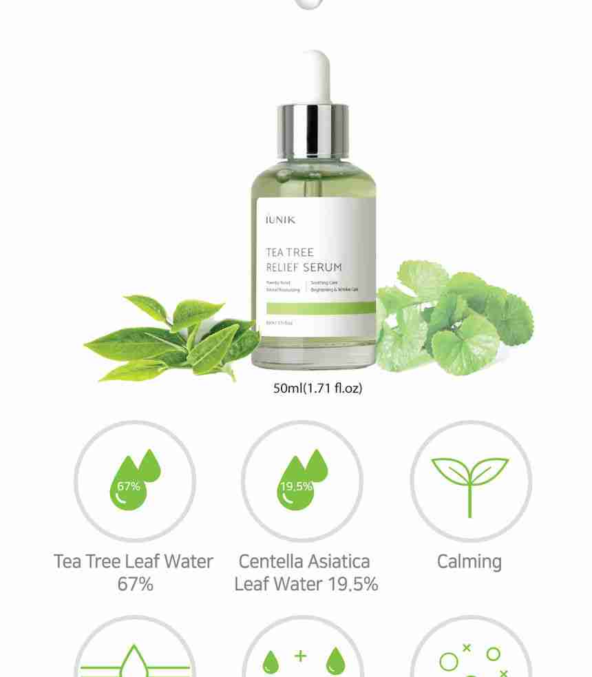 iUNIK Tea Tree Relief Serum