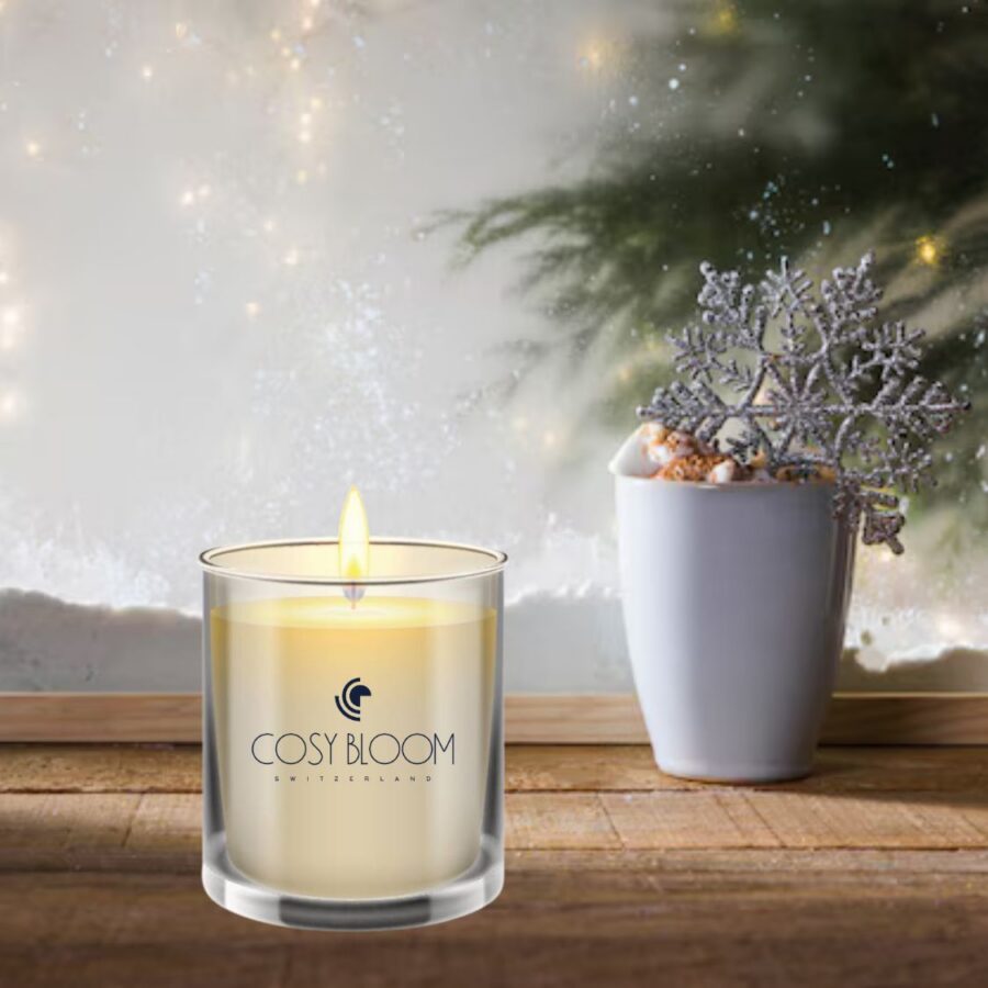 Cosy Bloom Duftkerze Vanille Bourbonesse