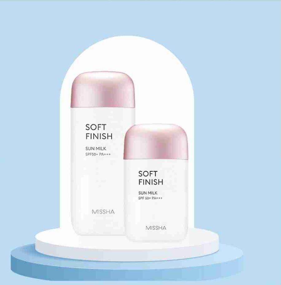 Missha-All-Around Safe Block Soft Finish Sun Milk