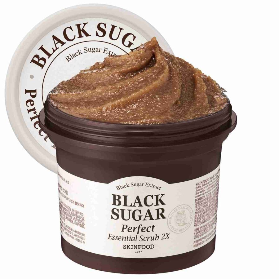 Skinfood Black Sugar Perfect Essential Scrub 2X (210g)